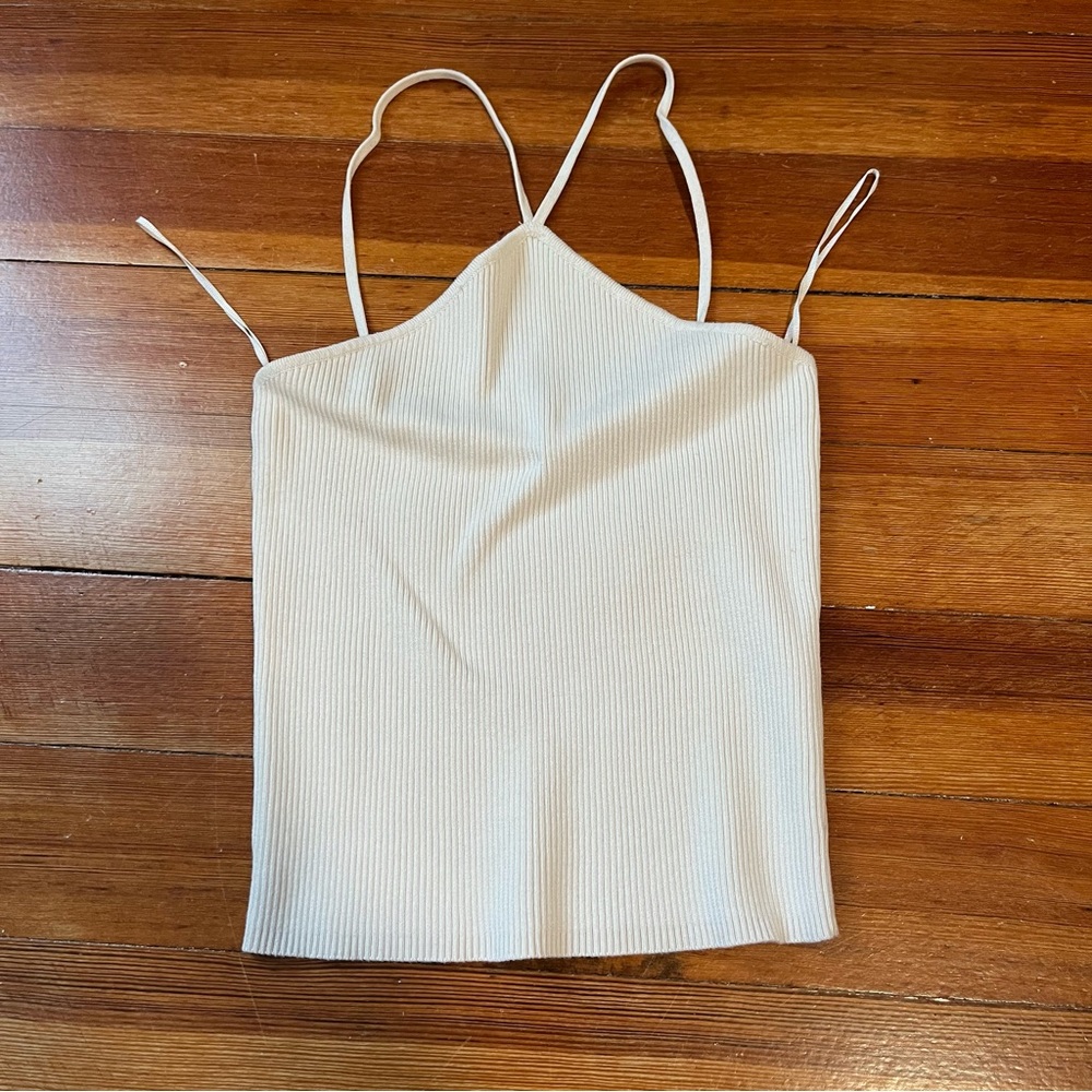 Zara ribbed tank